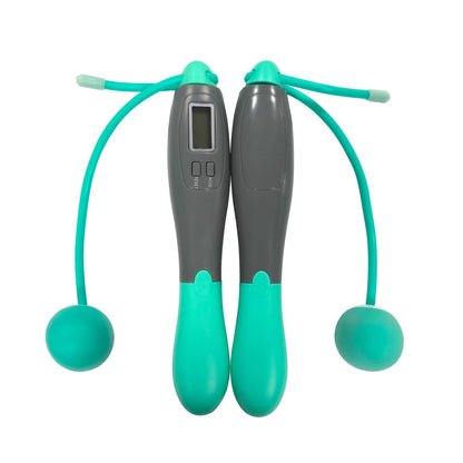 *Product Name*: Electronic Timing Jump Rope for Women Fitness Training
*Product Description*: Looking for a smart, stylish way to burn calories and track your fitness goals? This premium quality electronic jump rope is perfect for busy Pakistanis who want