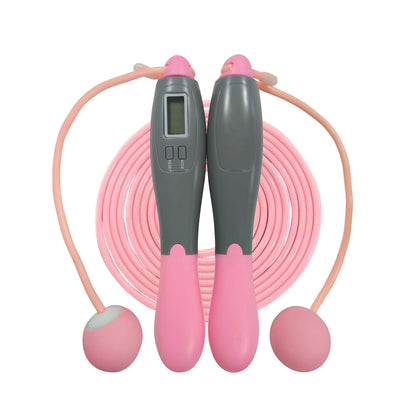 *Product Name*: Electronic Timing Jump Rope for Women Fitness Training
*Product Description*: Looking for a smart, stylish way to burn calories and track your fitness goals? This premium quality electronic jump rope is perfect for busy Pakistanis who want