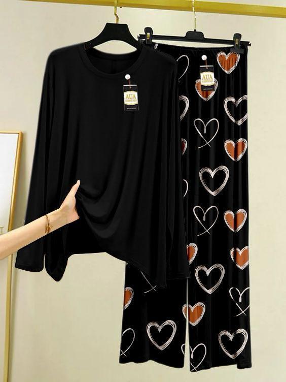2 pc cotton night suit for women