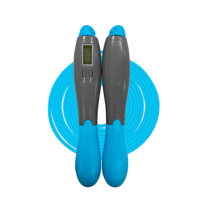 *Product Name*: Electronic Timing Jump Rope for Women Fitness Training
*Product Description*: Looking for a smart, stylish way to burn calories and track your fitness goals? This premium quality electronic jump rope is perfect for busy Pakistanis who want