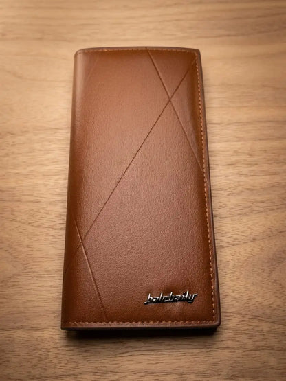 Luxury men log wallet