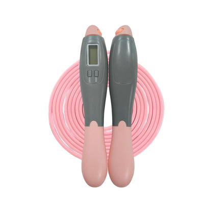 *Product Name*: Electronic Timing Jump Rope for Women Fitness Training
*Product Description*: Looking for a smart, stylish way to burn calories and track your fitness goals? This premium quality electronic jump rope is perfect for busy Pakistanis who want