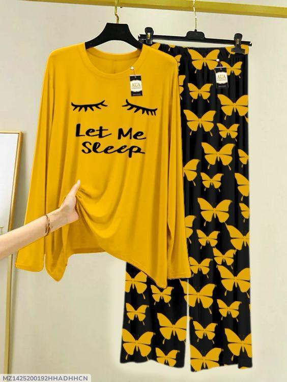 Night suit yellow heart