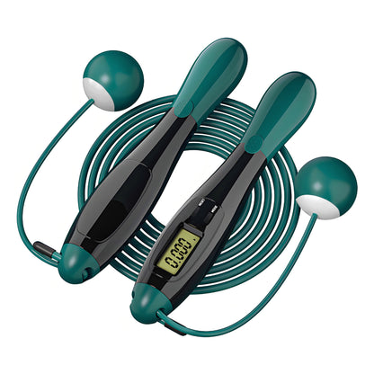 *Product Name*: Electronic Timing Jump Rope for Women Fitness Training
*Product Description*: Looking for a smart, stylish way to burn calories and track your fitness goals? This premium quality electronic jump rope is perfect for busy Pakistanis who want