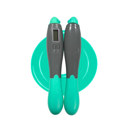 *Product Name*: Electronic Timing Jump Rope for Women Fitness Training
*Product Description*: Looking for a smart, stylish way to burn calories and track your fitness goals? This premium quality electronic jump rope is perfect for busy Pakistanis who want