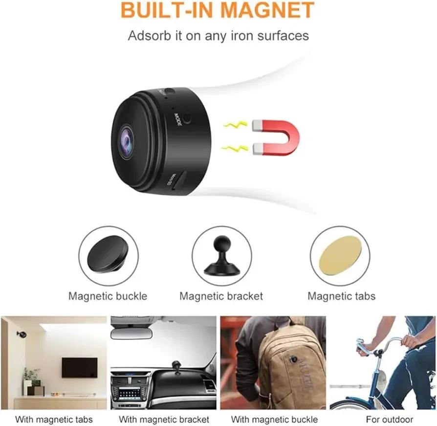 Mini Clear Vision Long Range Camera – Black