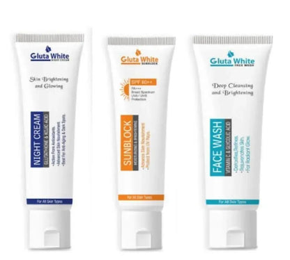 Gluta white skincare bundle