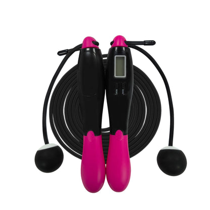 *Product Name*: Electronic Timing Jump Rope for Women Fitness Training
*Product Description*: Looking for a smart, stylish way to burn calories and track your fitness goals? This premium quality electronic jump rope is perfect for busy Pakistanis who want
