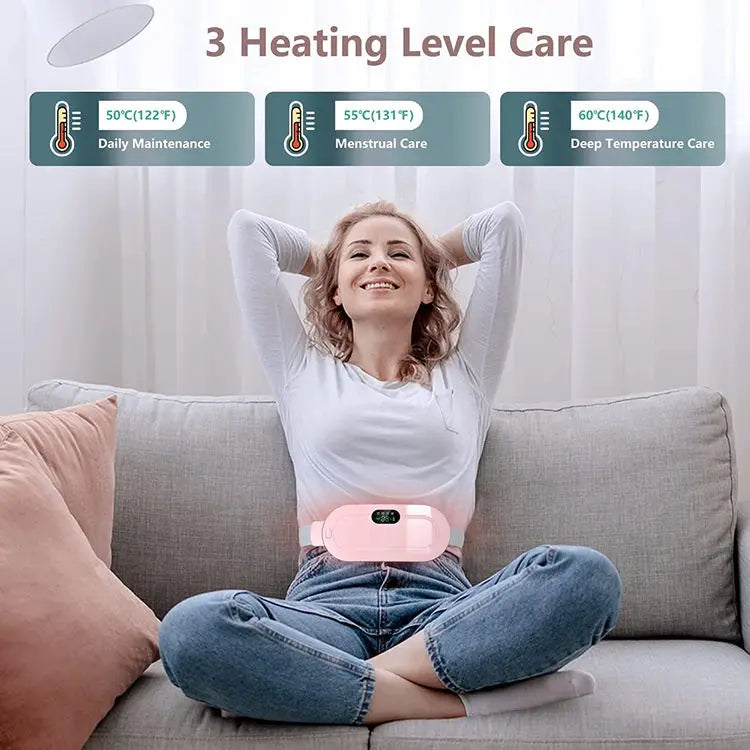 Period cramp relief belt