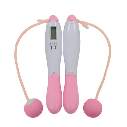 *Product Name*: Electronic Timing Jump Rope for Women Fitness Training
*Product Description*: Looking for a smart, stylish way to burn calories and track your fitness goals? This premium quality electronic jump rope is perfect for busy Pakistanis who want