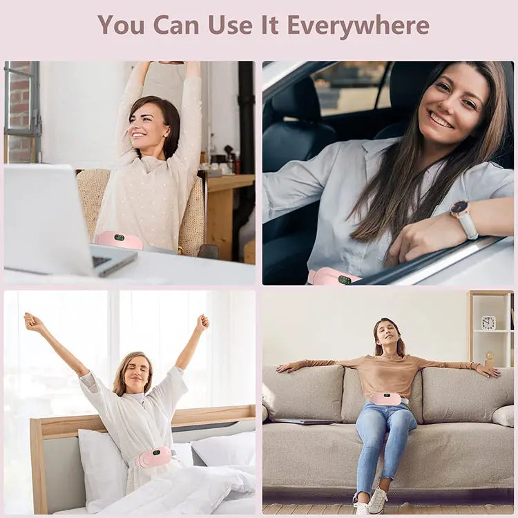 Period cramp relief belt